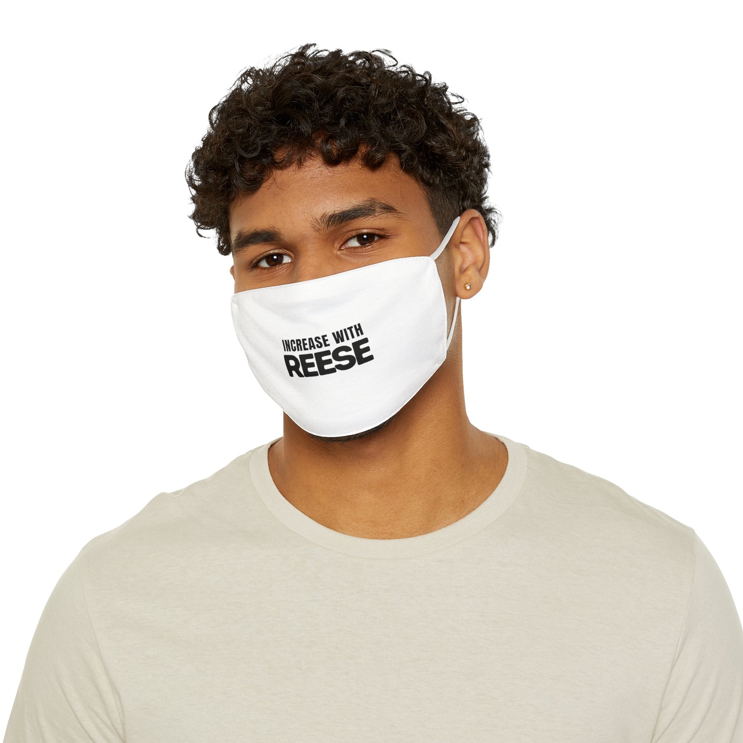 "increase With Reese" Snug-Fit Polyester Face Mask