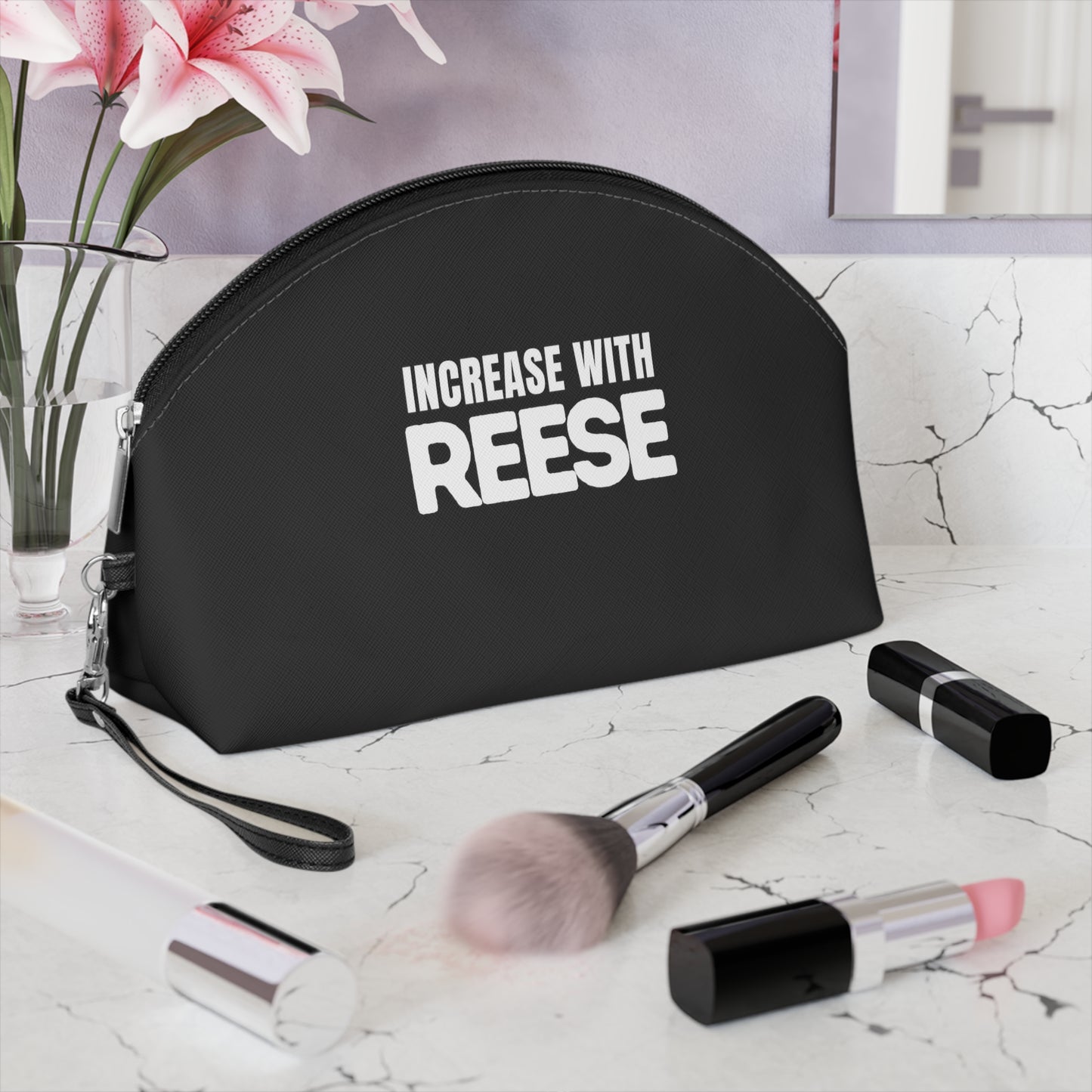 "Increase with Reese" Makeup Bag