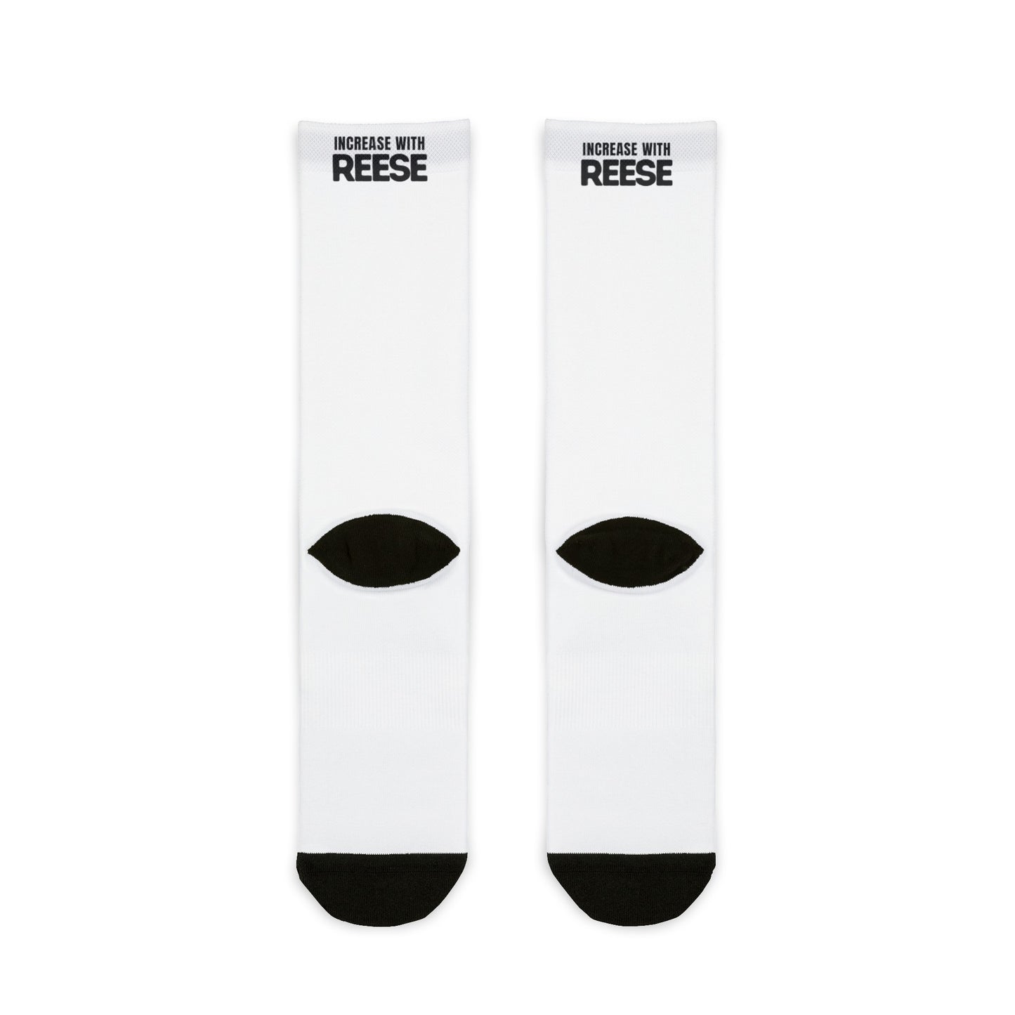 "Increase with Reese" Sublimation Crew Socks