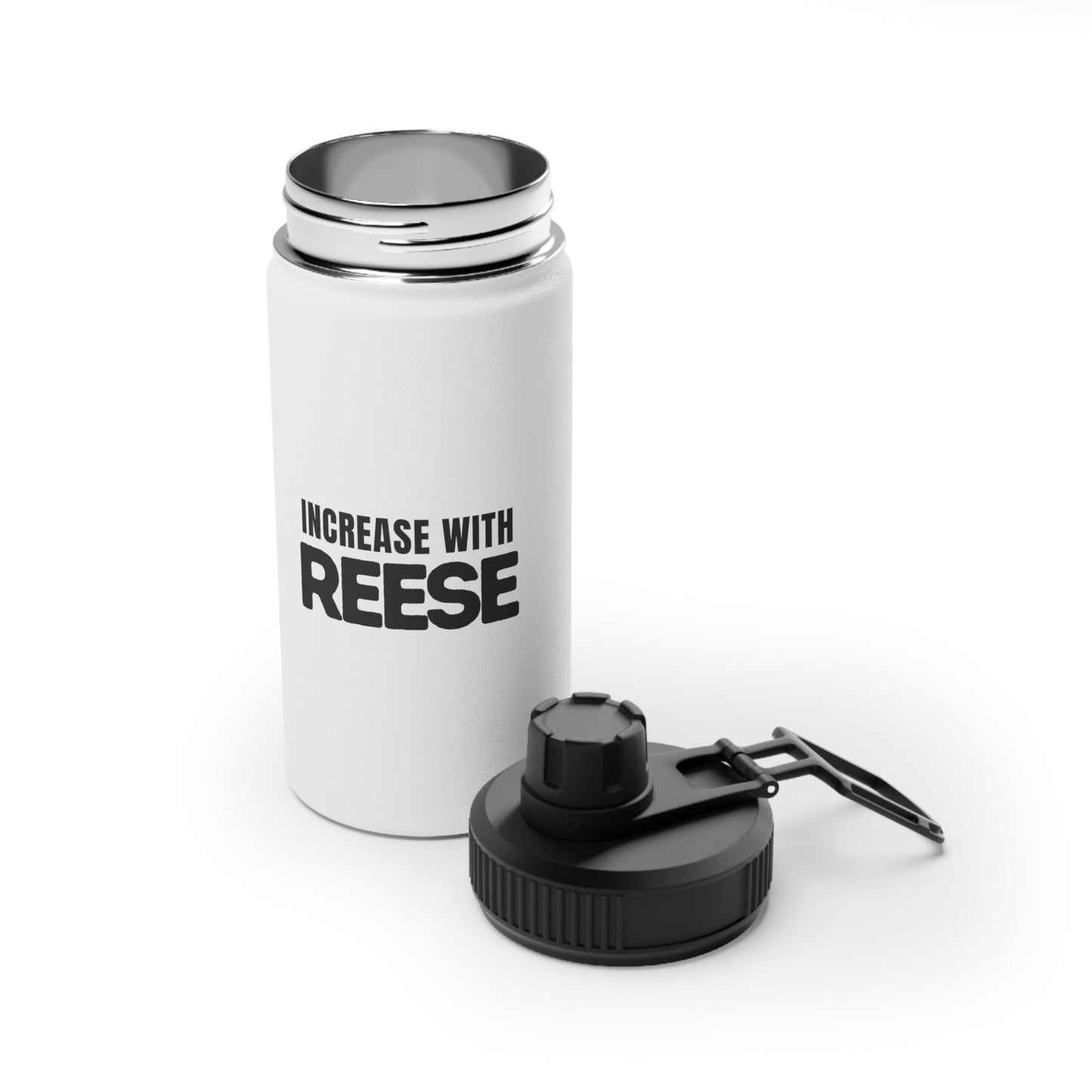 "Increase with Reese" Water Bottle, Sports Lid