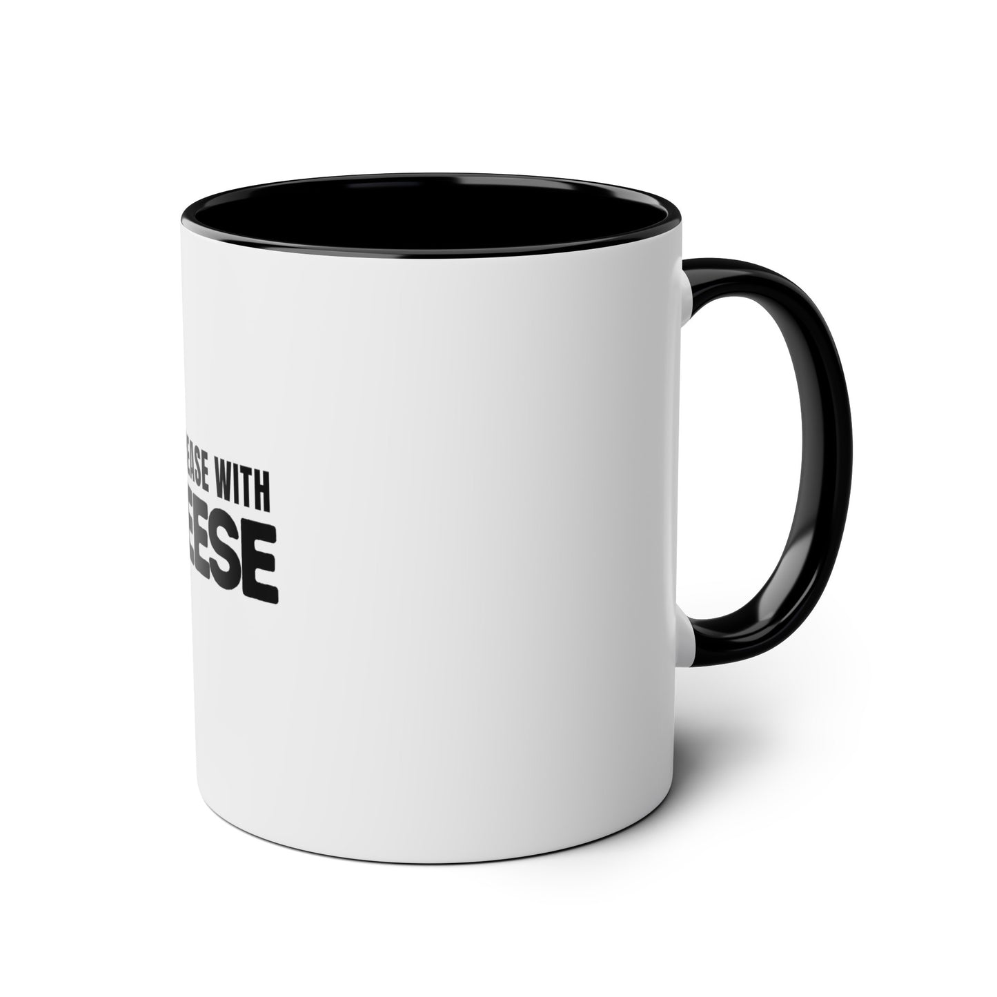 "Increase with Reese" Two-Tone Coffee Mugs