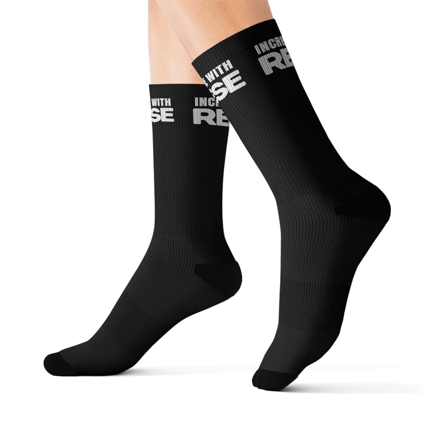 "Increase with Reese" Sublimation Socks