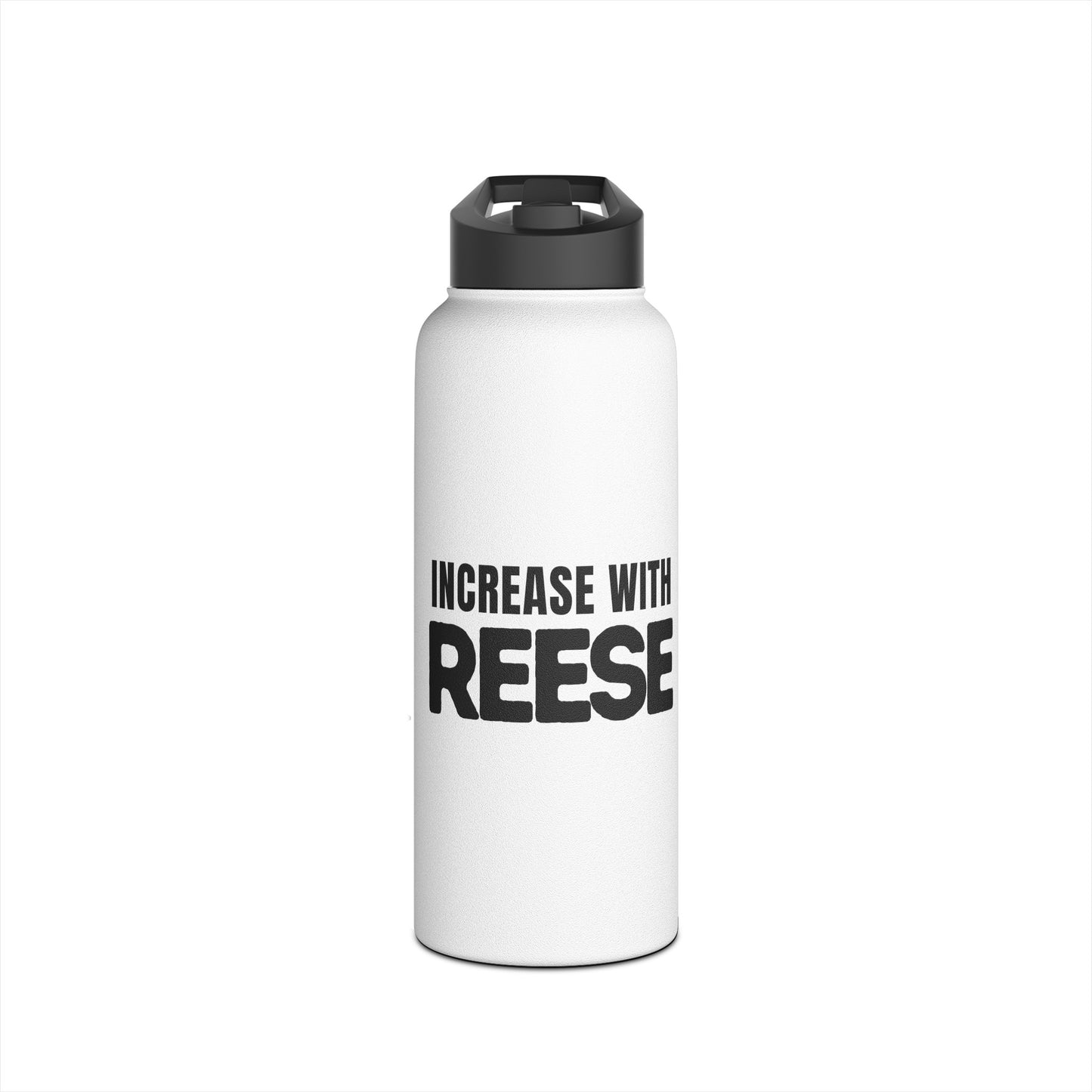 "Increase with Reese" Stainless Steel Water Bottle