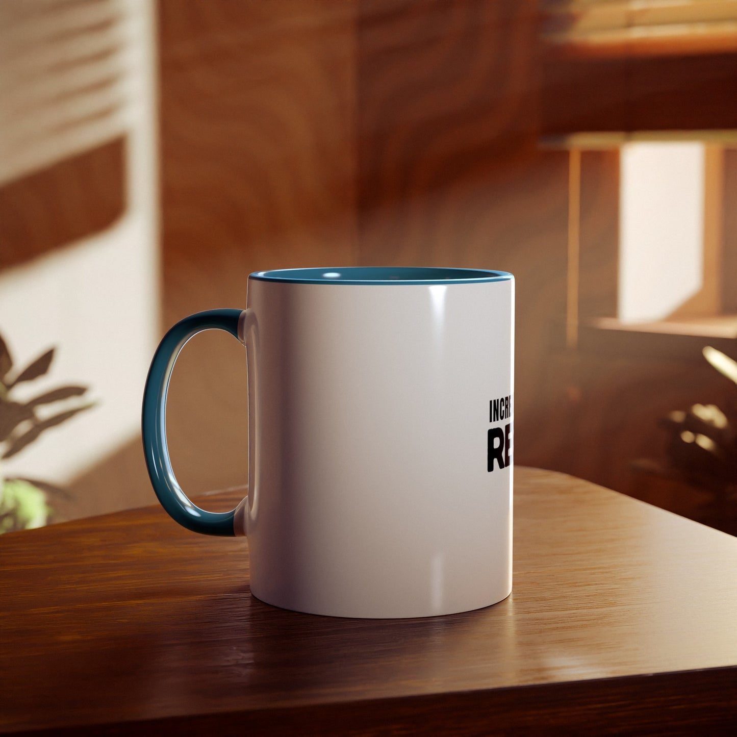 "Increase with Reese" Two-Tone Coffee Mugs