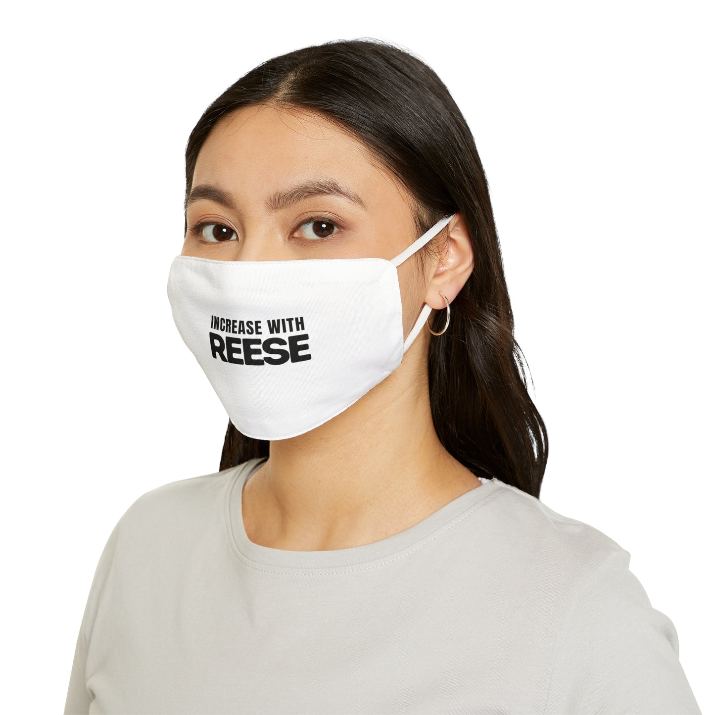 "increase With Reese" Snug-Fit Polyester Face Mask