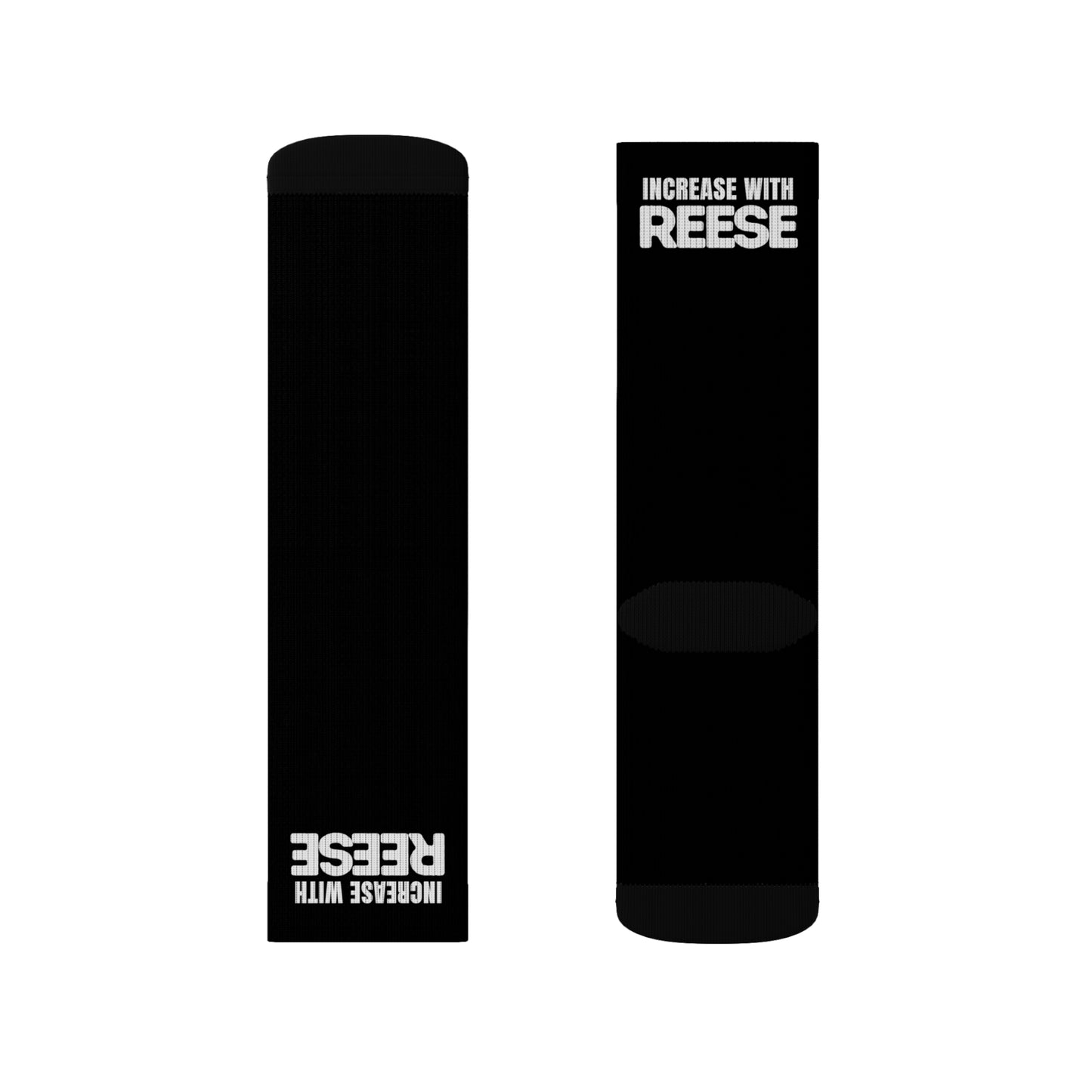 "Increase with Reese" Sublimation Socks