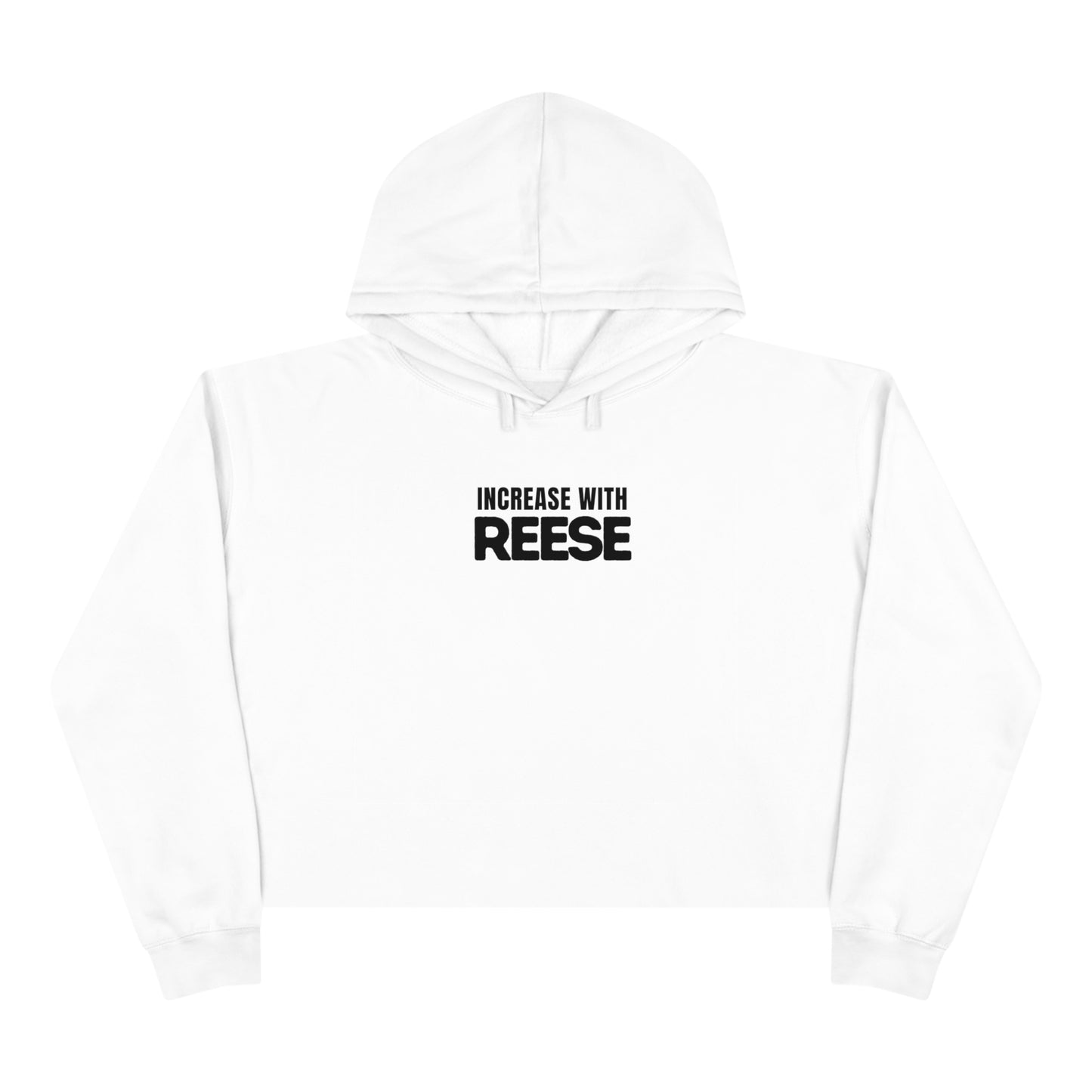 "Increase with Reese" Crop Hoodie