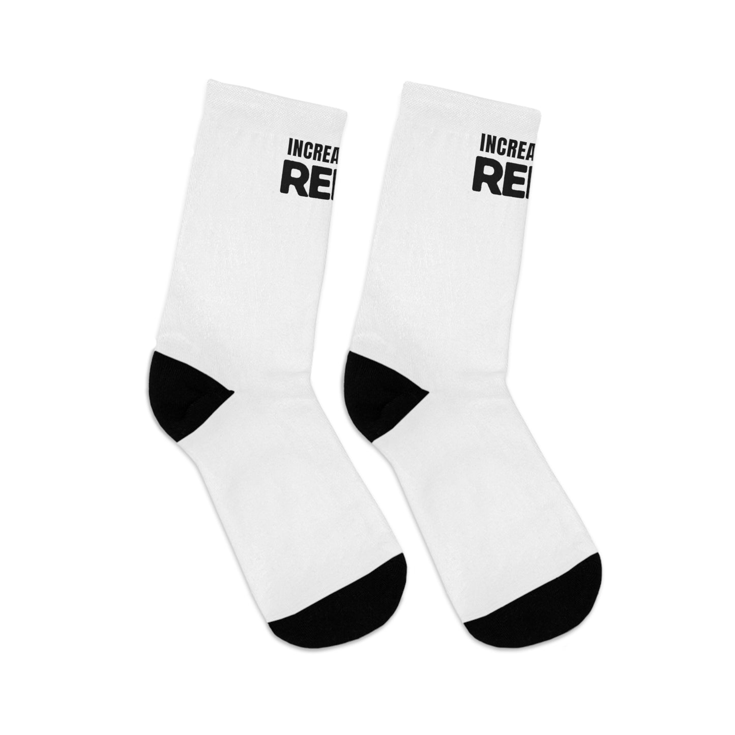 "Increase with Reese" Recycled Poly Socks