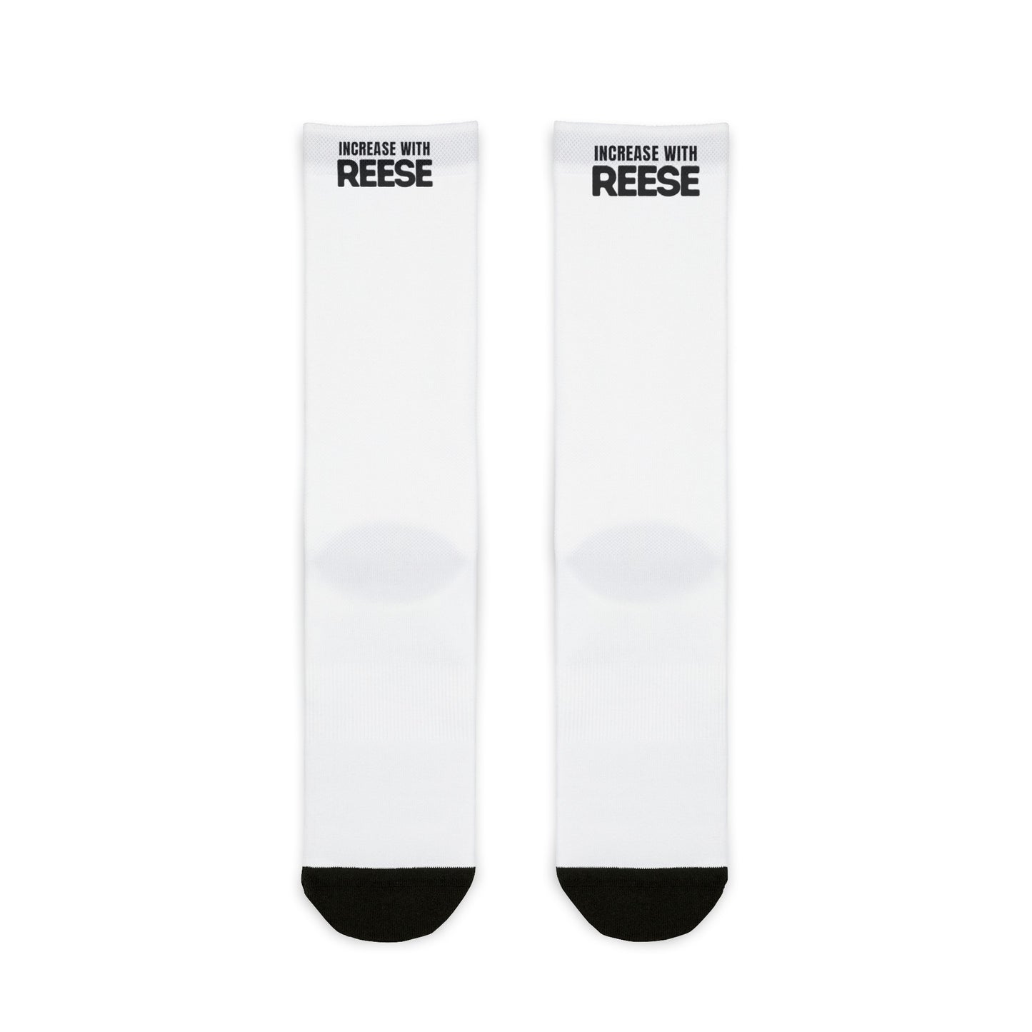"Increase with Reese" Sublimation Crew Socks