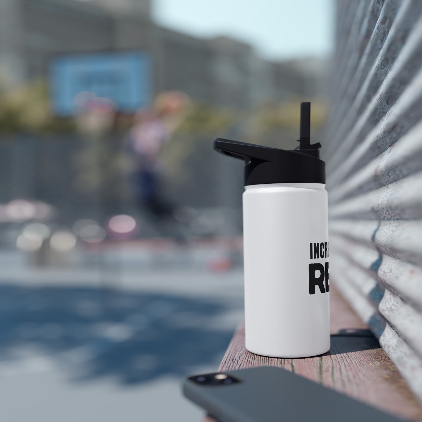 "Increase with Reese" Stainless Steel Water Bottle