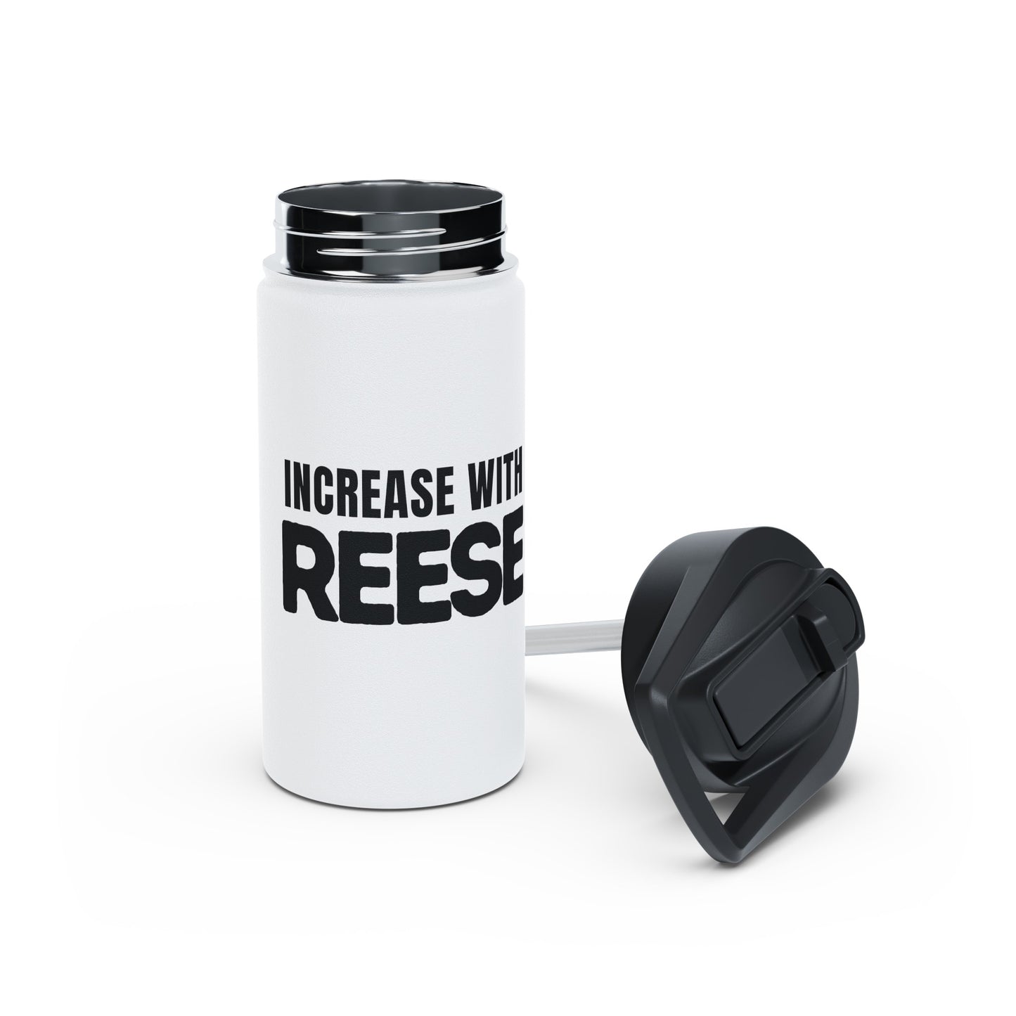 "Increase with Reese" Stainless Steel Water Bottle