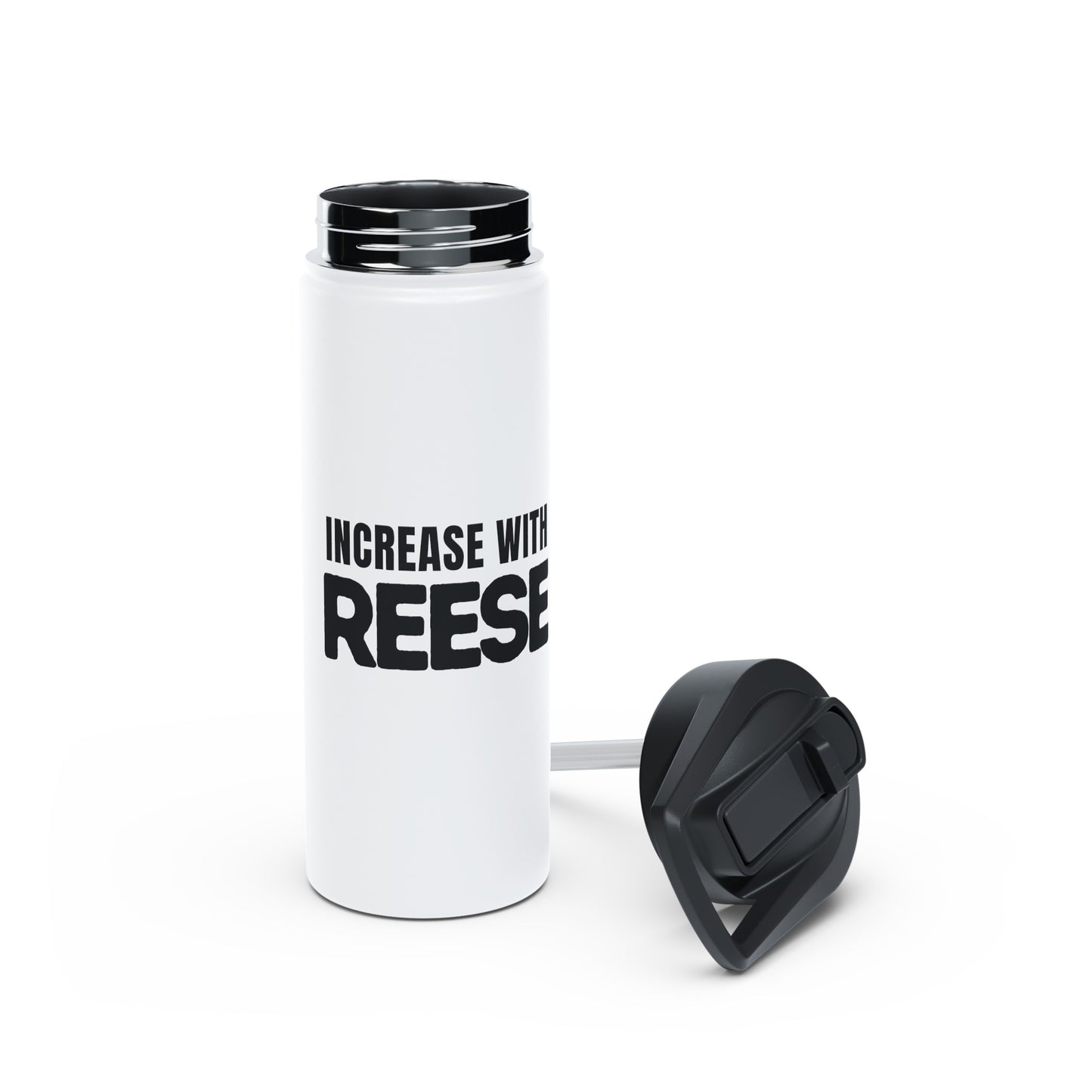 "Increase with Reese" Stainless Steel Water Bottle