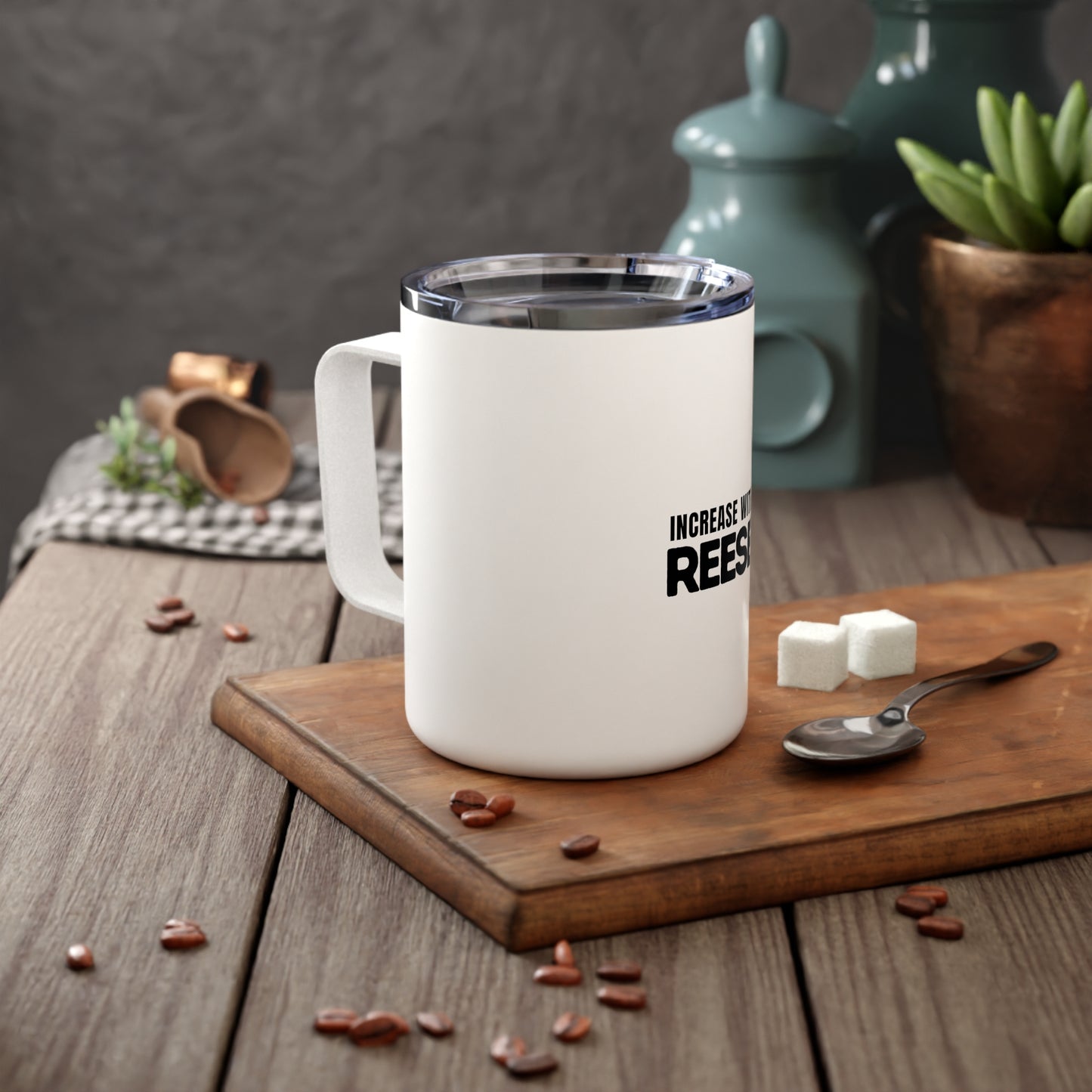"Increase with Reese" Insulated Coffee Mug
