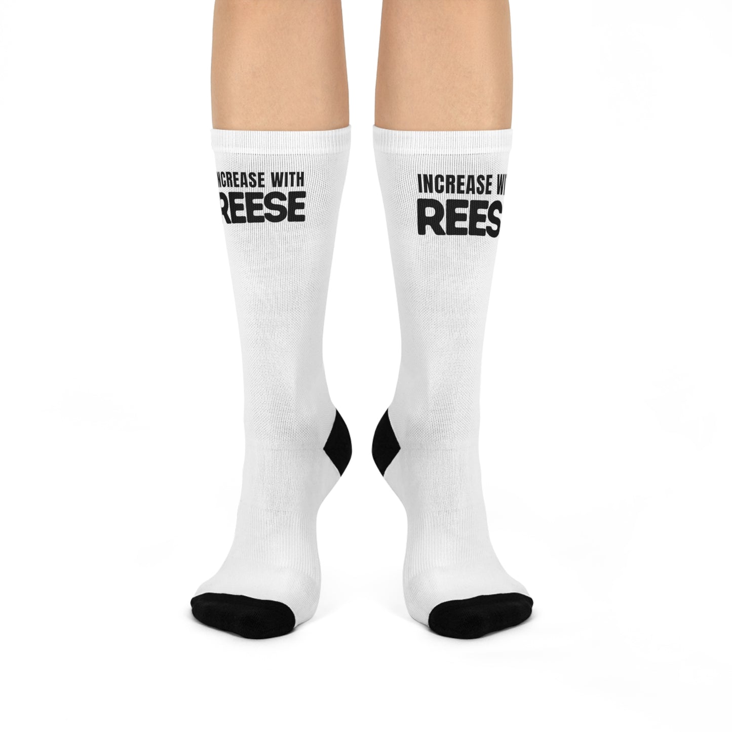"Increase with Reese" Cushioned Crew Socks