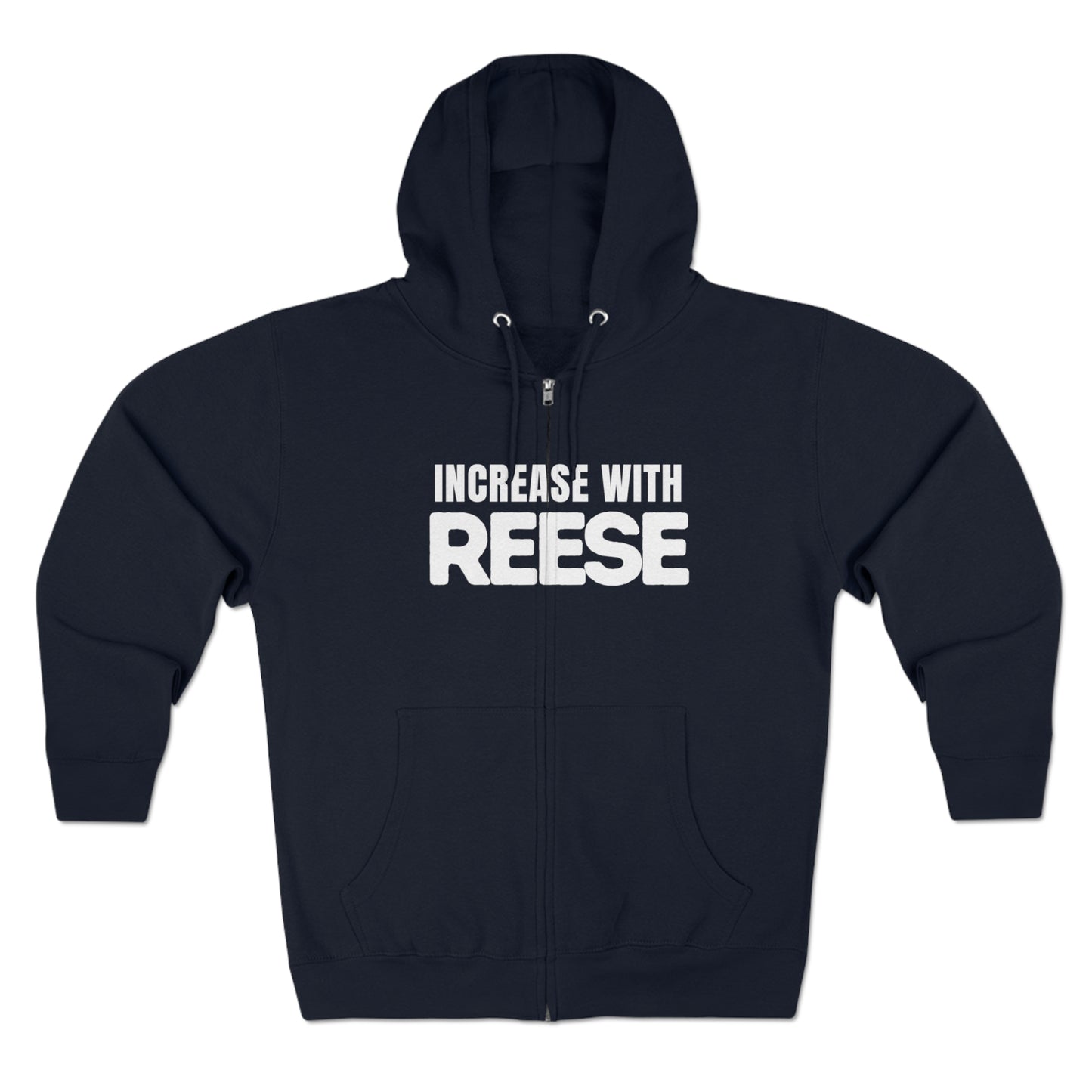 "Increase with Reese" Unisex Zip Hoodie
