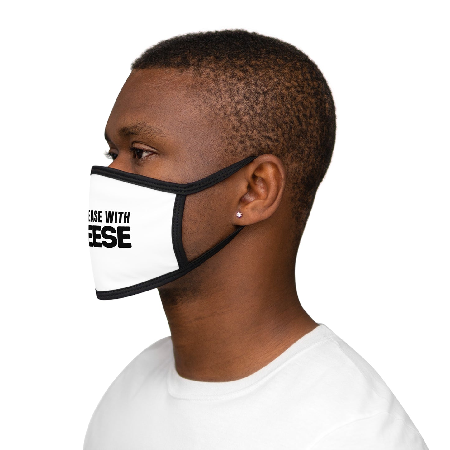 "Increase with Reese" Mixed-Fabric Face Mask