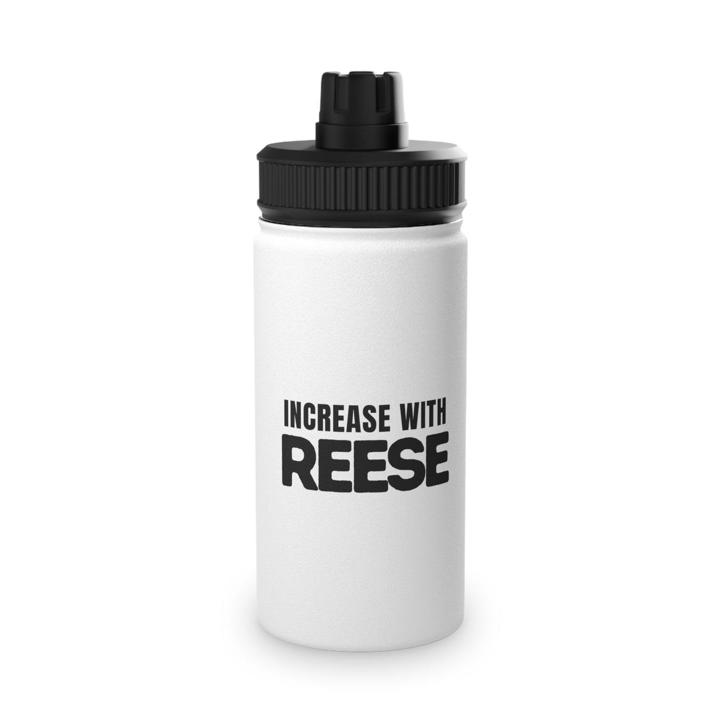 "Increase with Reese" Water Bottle, Sports Lid