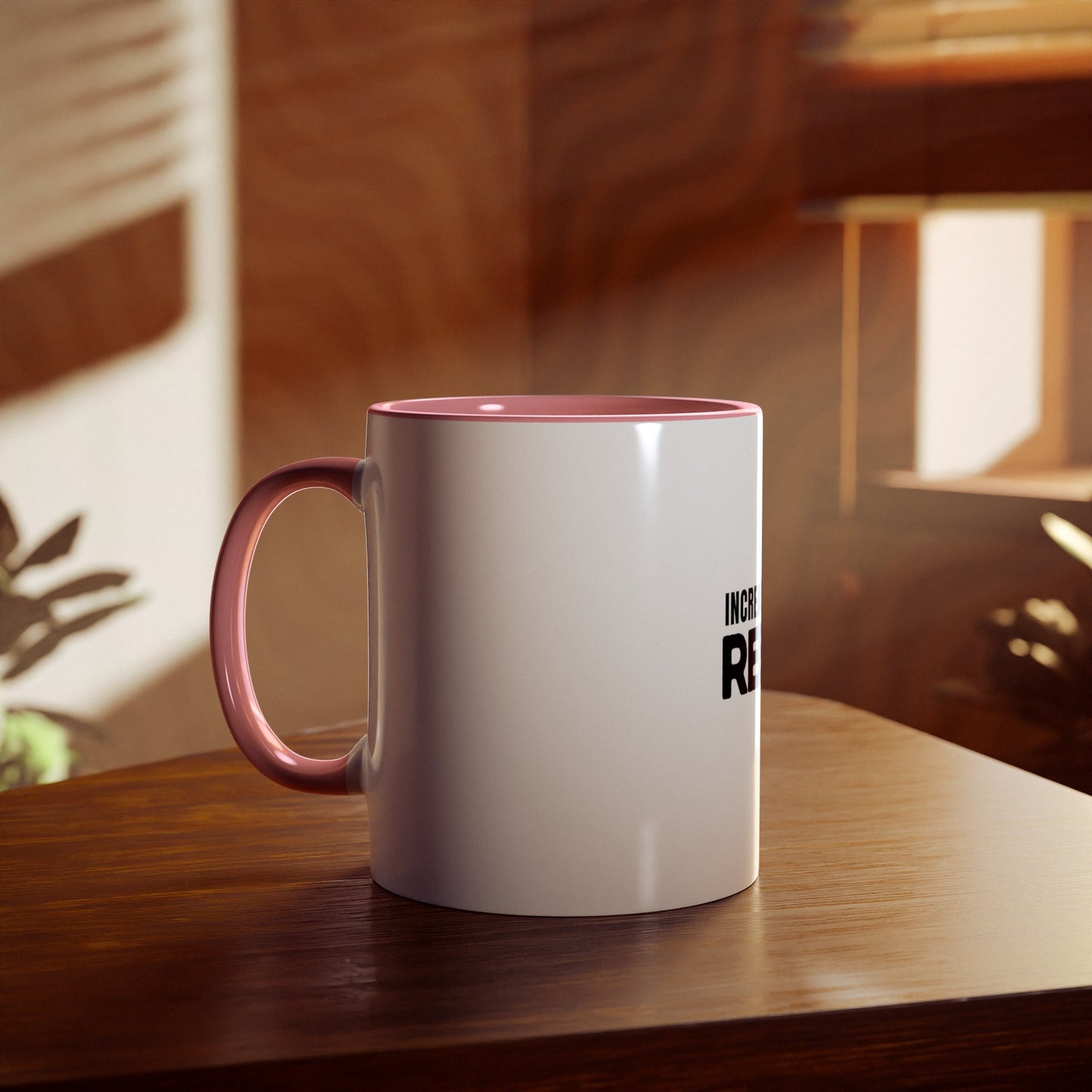 "Increase with Reese" Two-Tone Coffee Mugs