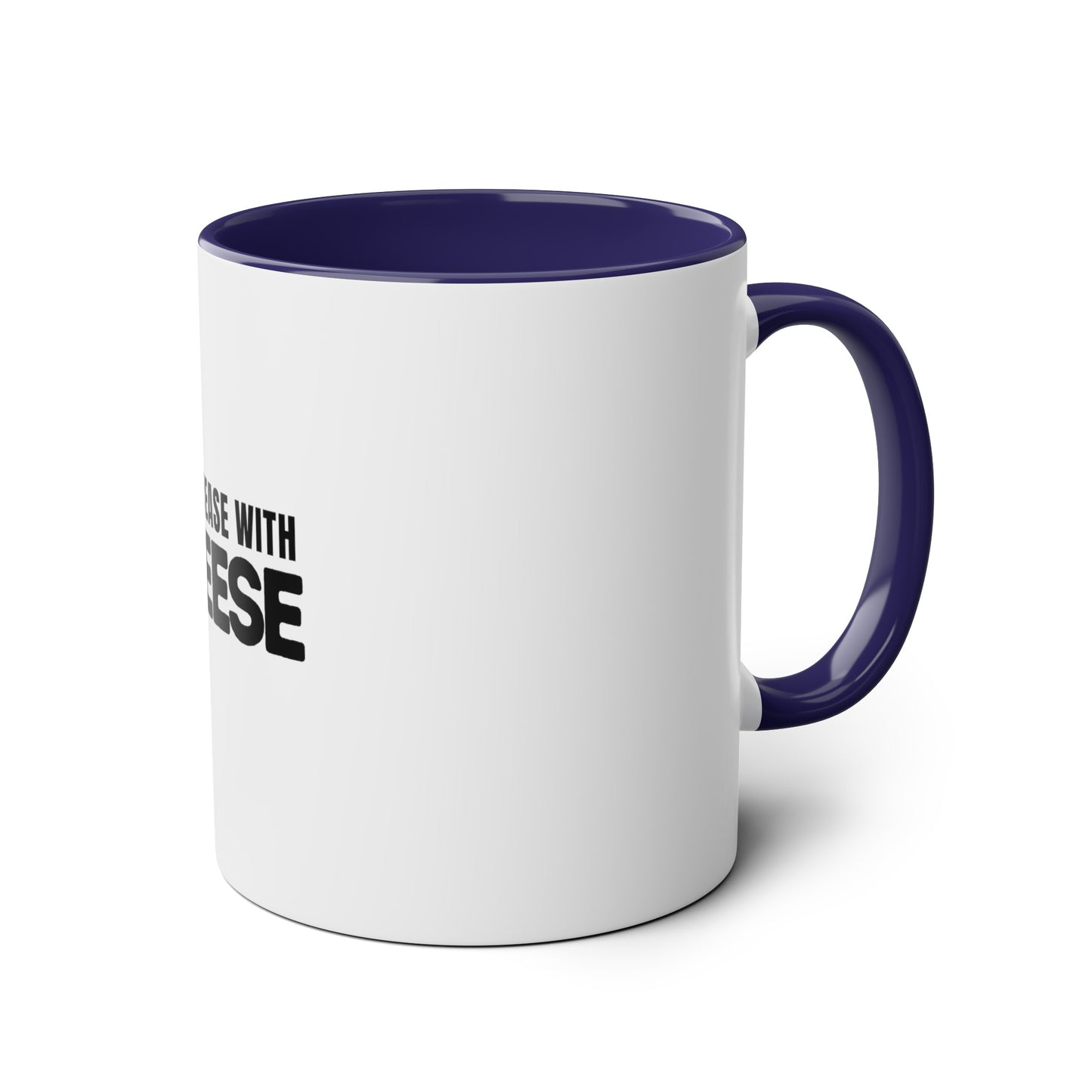 "Increase with Reese" Two-Tone Coffee Mugs