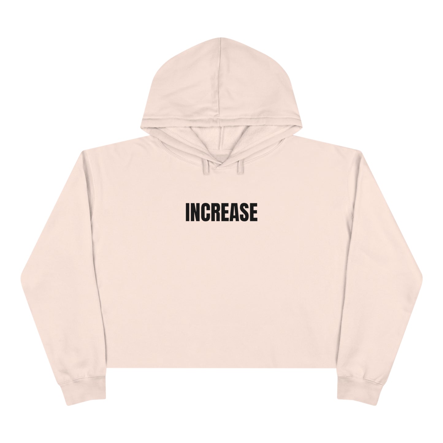 "Increase with Reese" Crop Hoodie