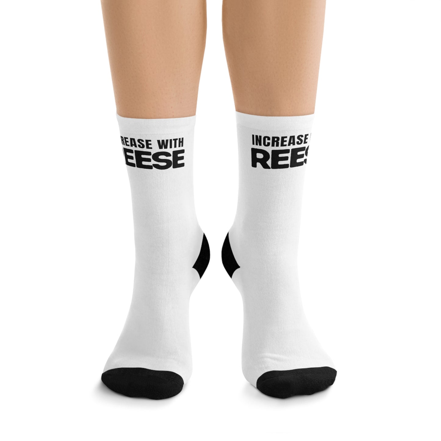 "Increase with Reese" Recycled Poly Socks