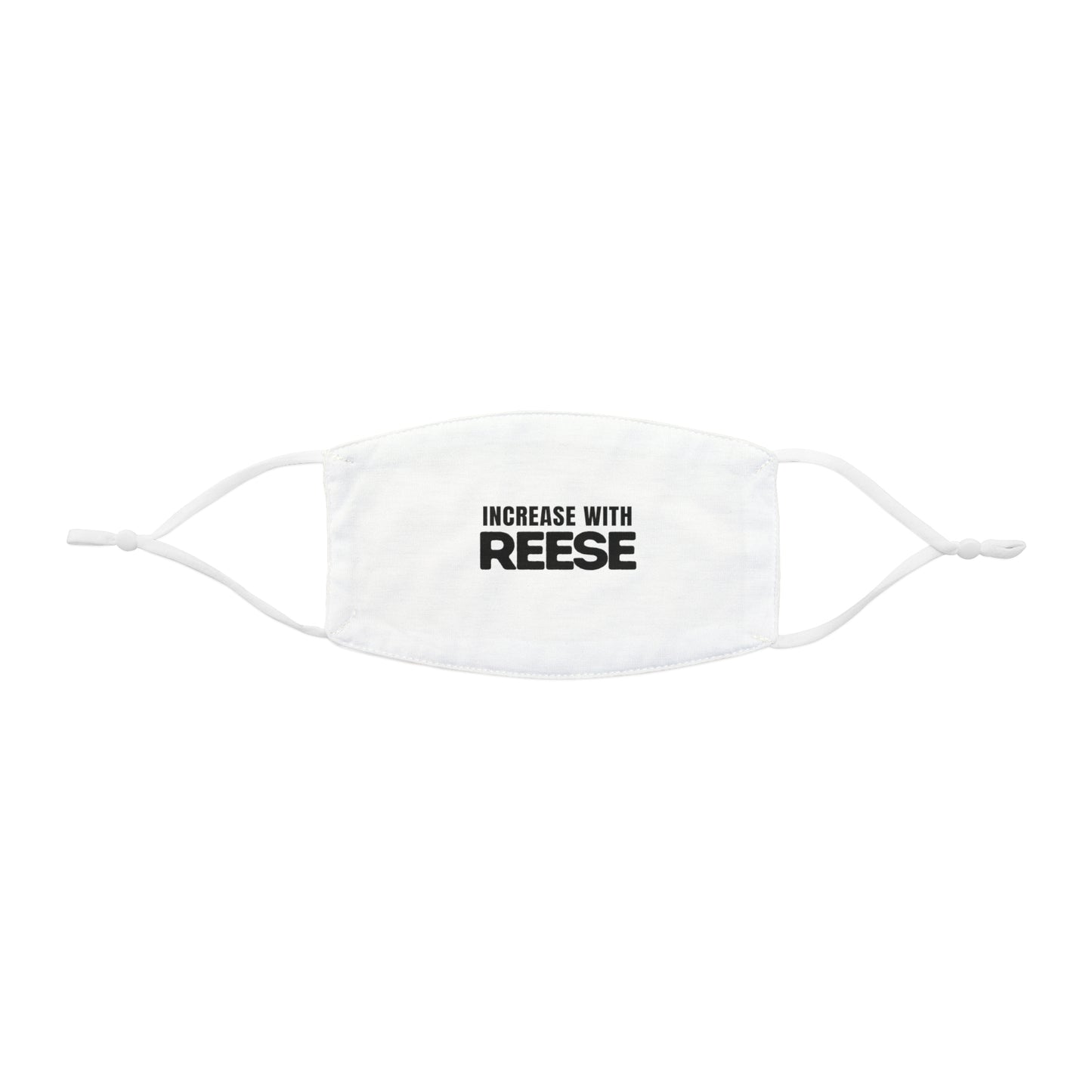 "increase With Reese" Snug-Fit Polyester Face Mask