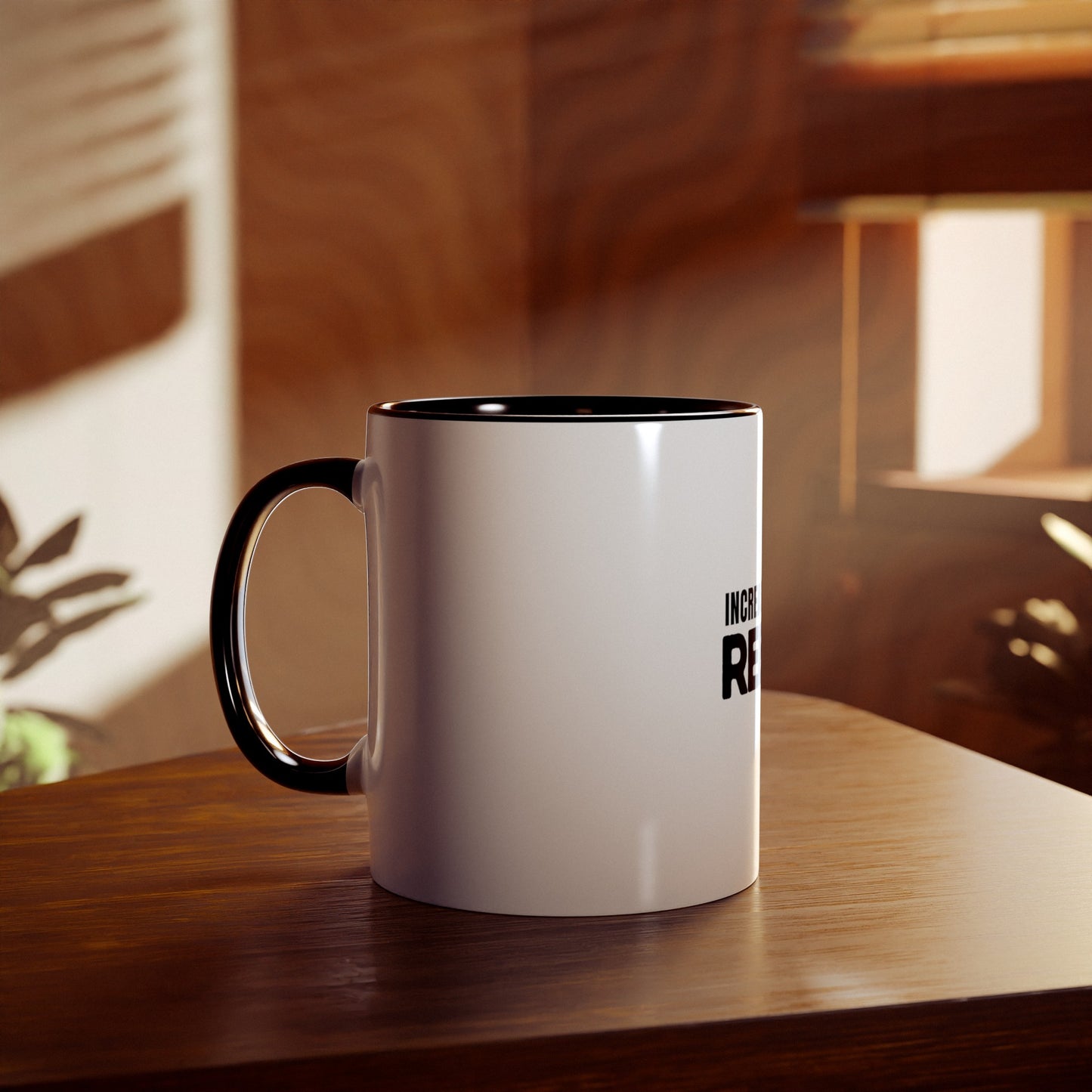 "Increase with Reese" Two-Tone Coffee Mugs