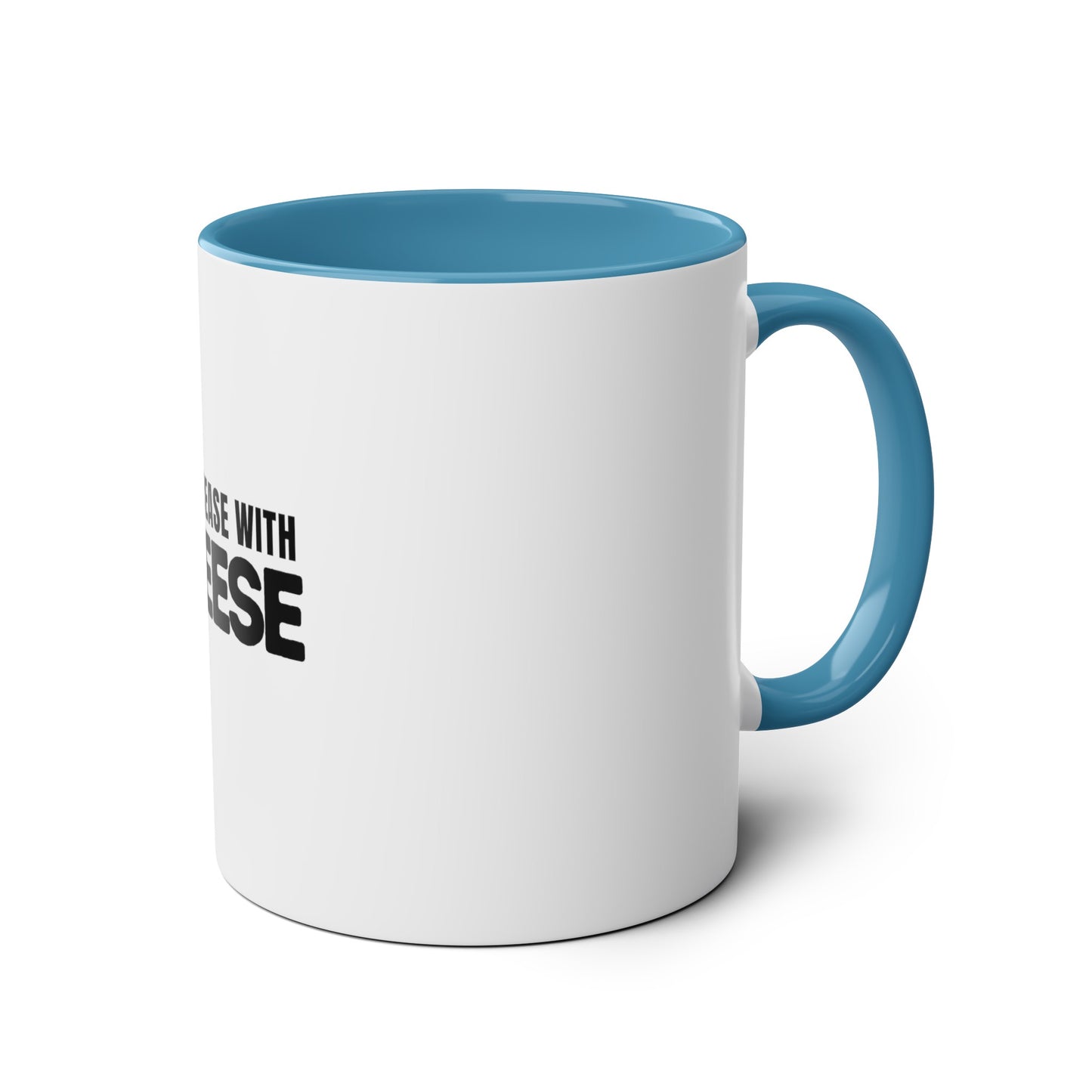 "Increase with Reese" Two-Tone Coffee Mugs