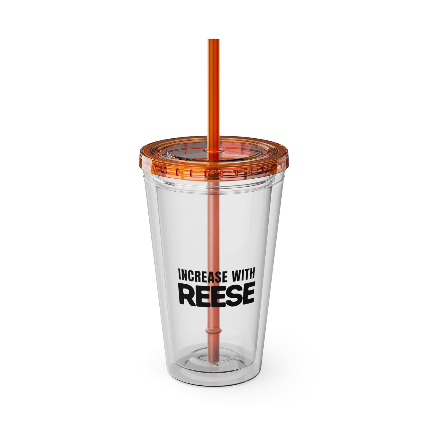 "Increase with Reese" Sunsplash Tumbler with Straw