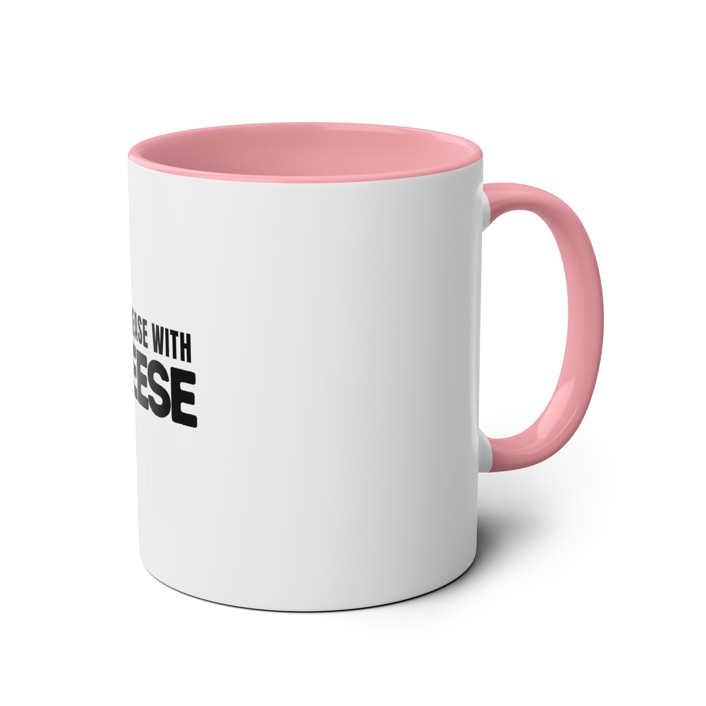 "Increase with Reese" Two-Tone Coffee Mugs