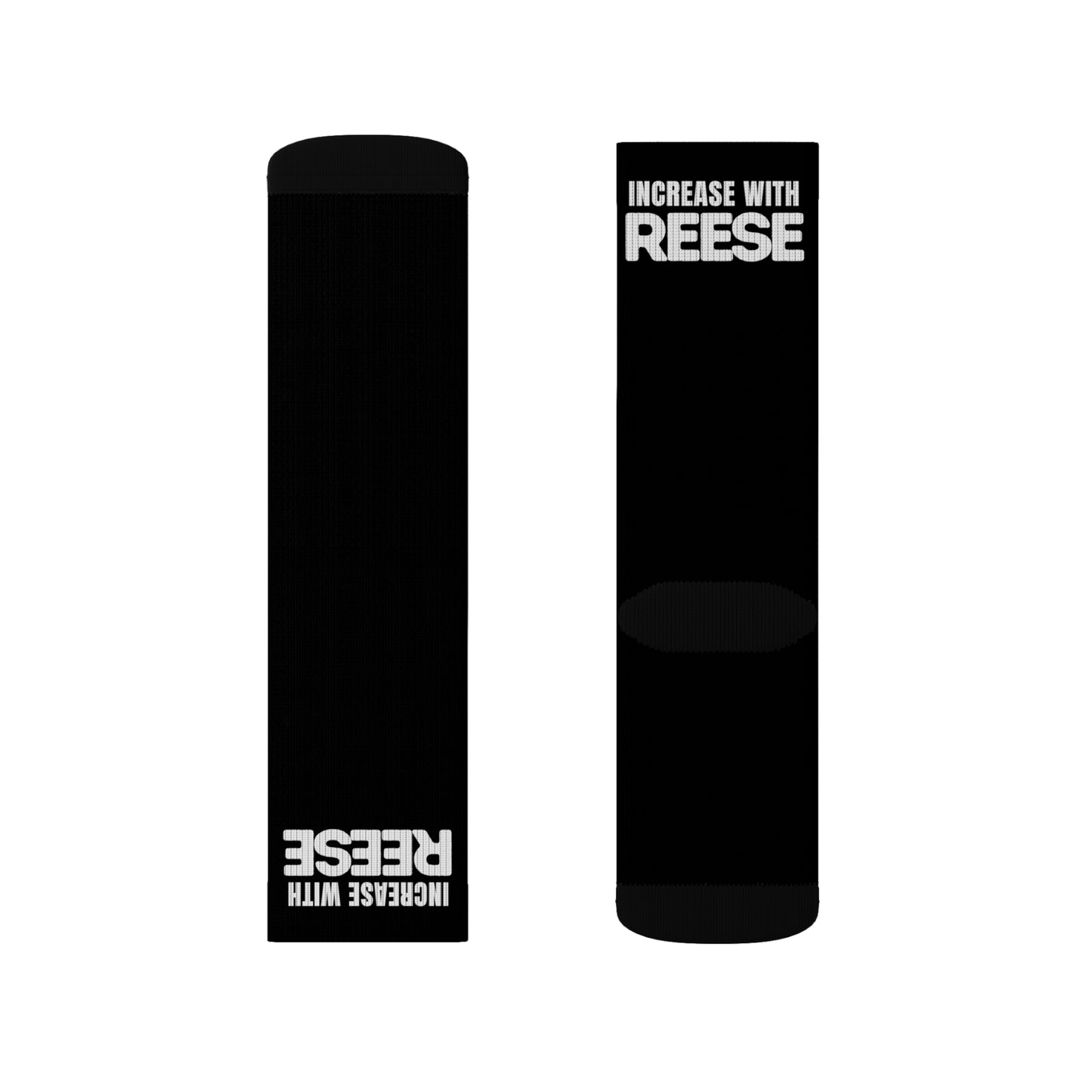 "Increase with Reese" Sublimation Socks