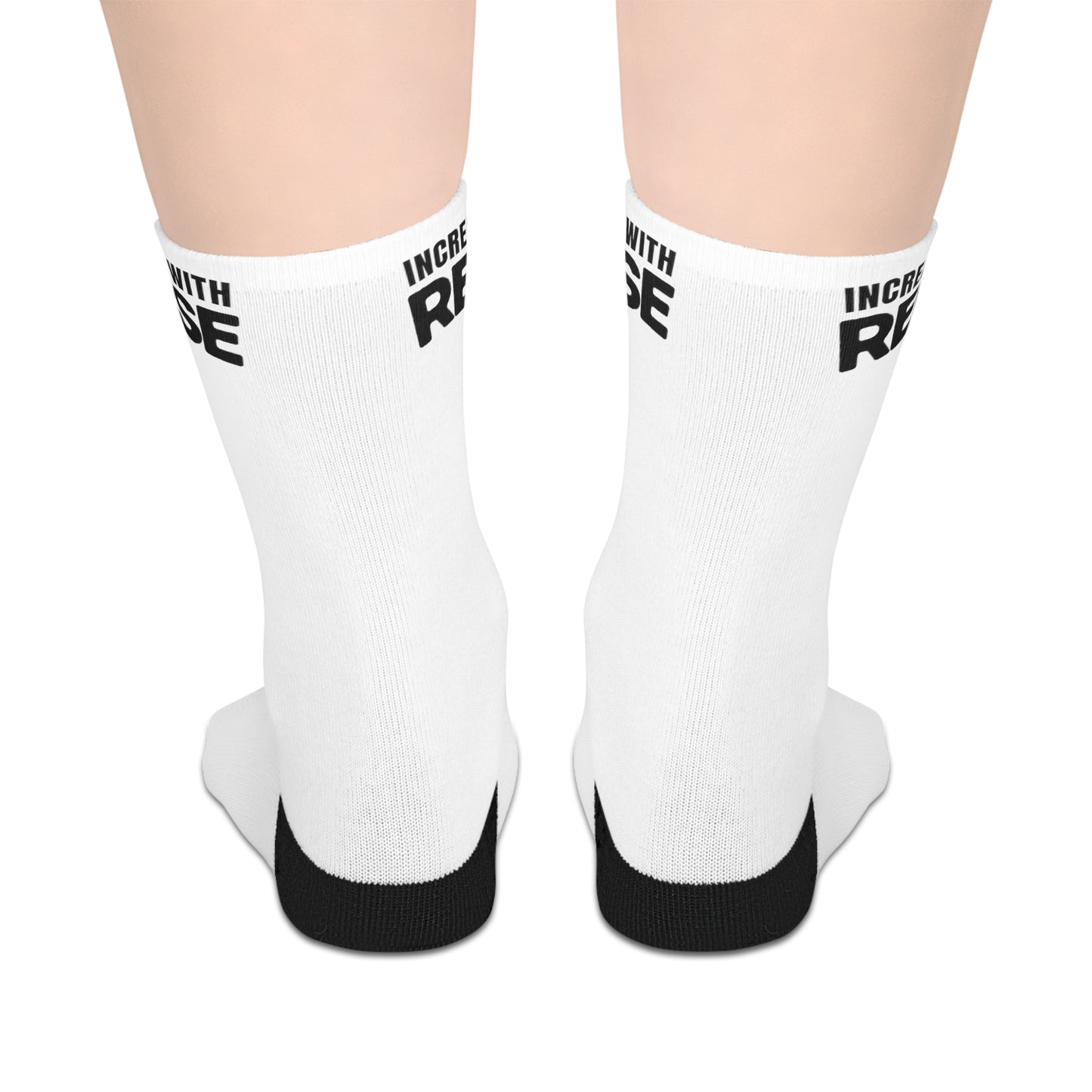 "Increase with Reese" Mid-length Socks