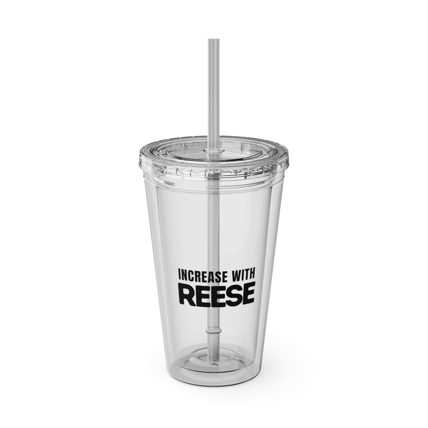 "Increase with Reese" Sunsplash Tumbler with Straw