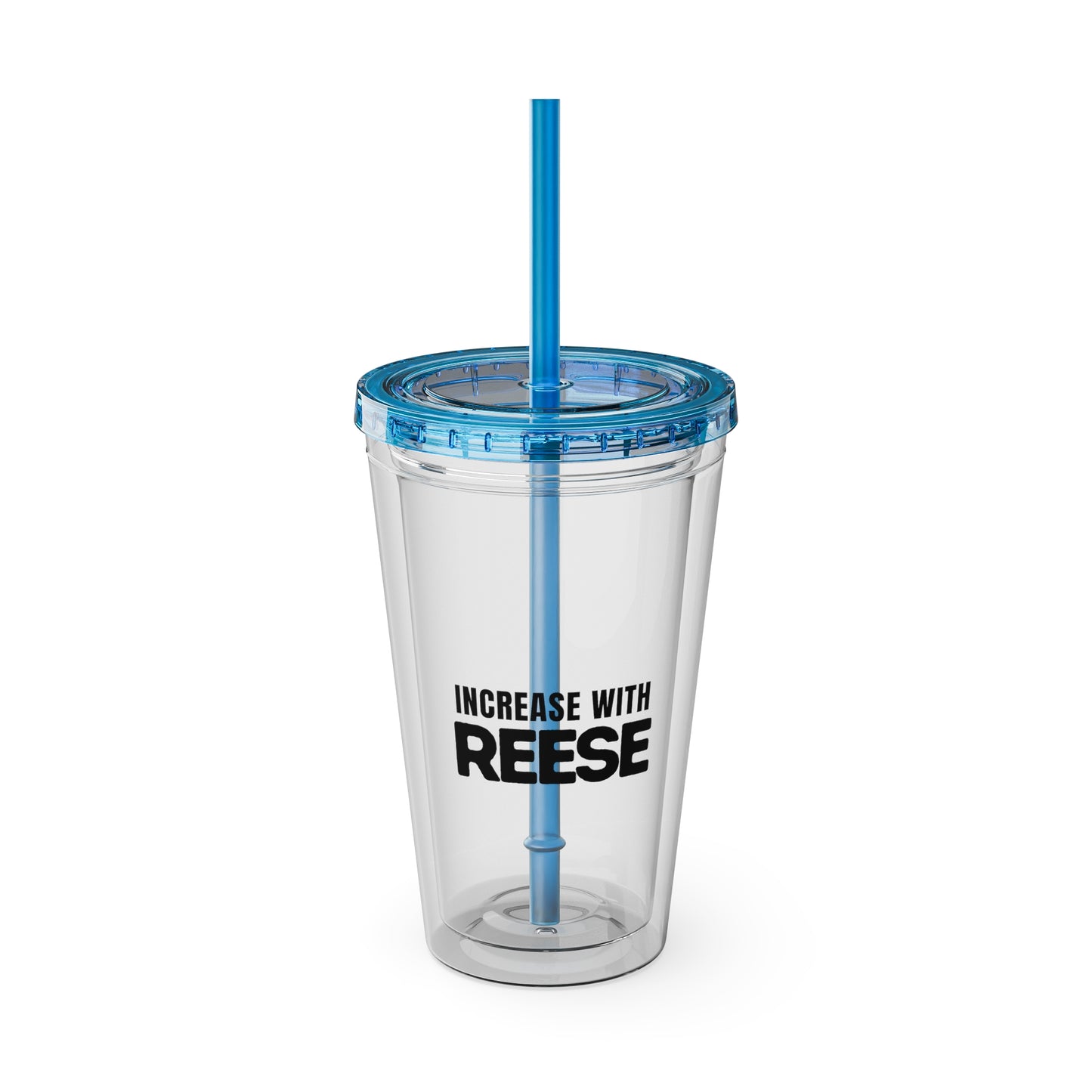"Increase with Reese" Sunsplash Tumbler with Straw