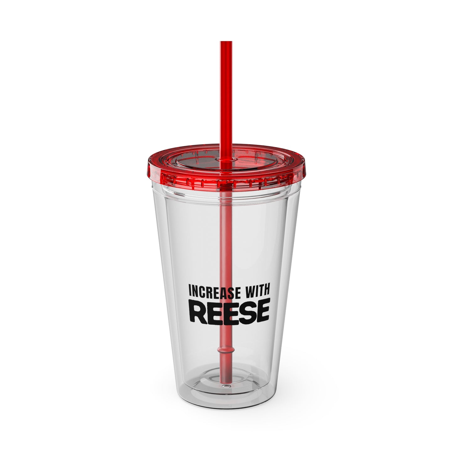 "Increase with Reese" Sunsplash Tumbler with Straw