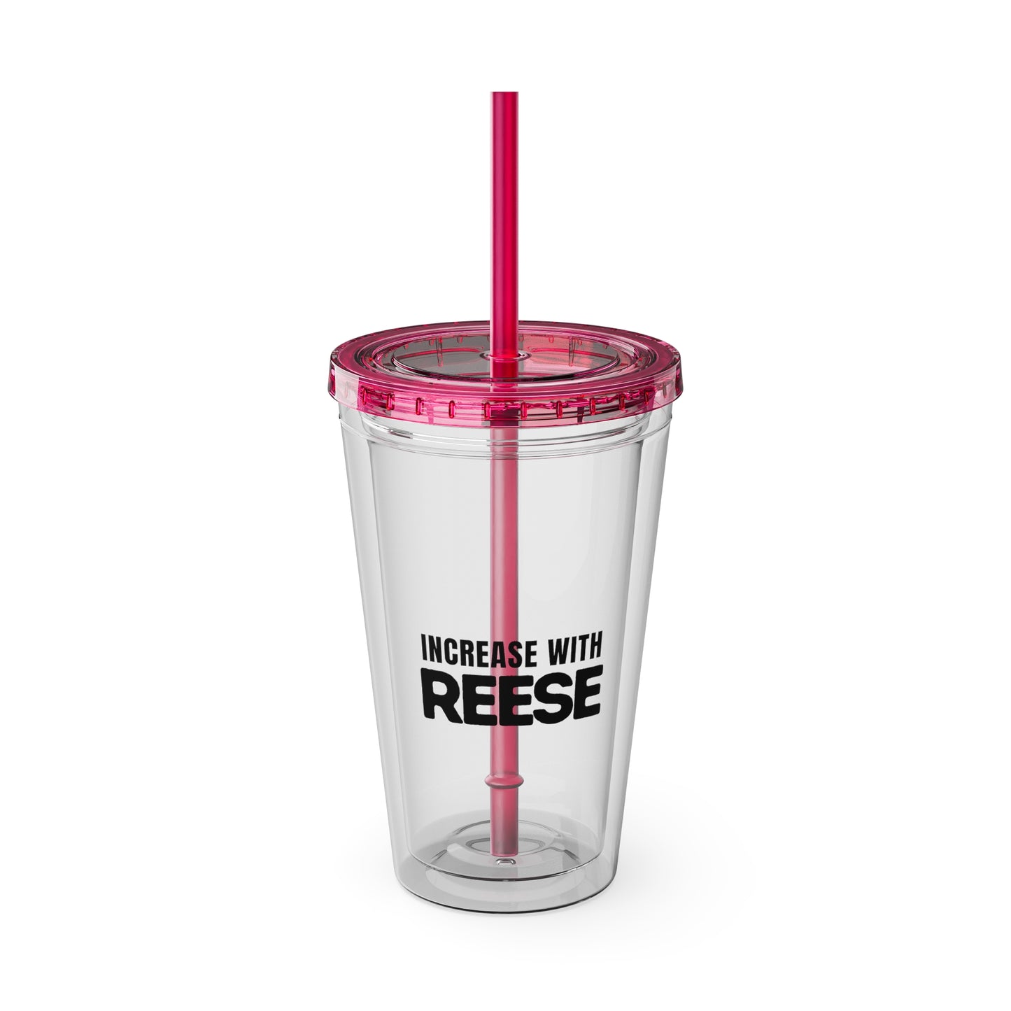 "Increase with Reese" Sunsplash Tumbler with Straw