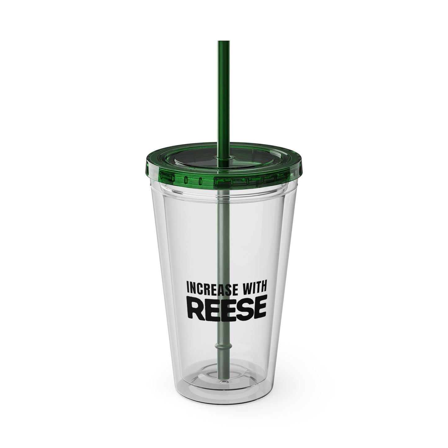 "Increase with Reese" Sunsplash Tumbler with Straw